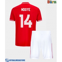 Fotballdrakt Barn Nottingham Forest Dan Ndoye #14 Hjemmedraktsett 2025-26 Kortermet (+ Korte bukser)